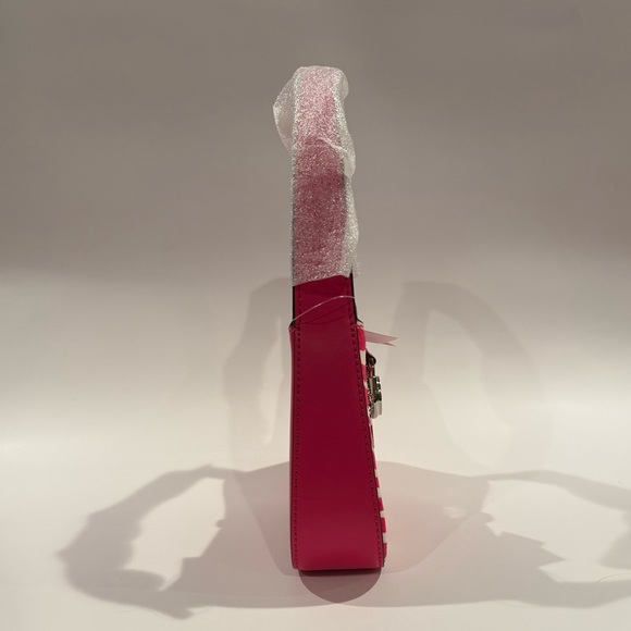 Michael Kors Pink and White Zebra Shoulder Bag - Picture 4 of 7